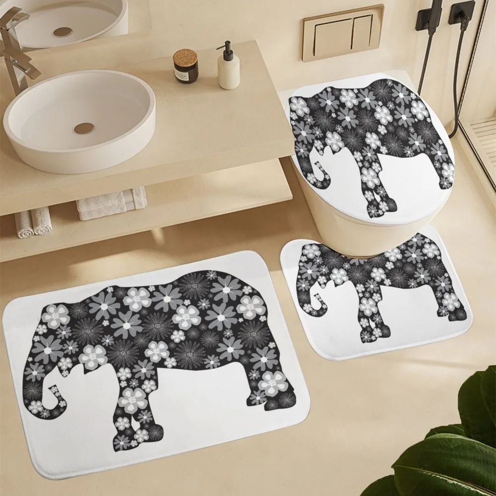 Floral Elephant Pattern — Detail 5