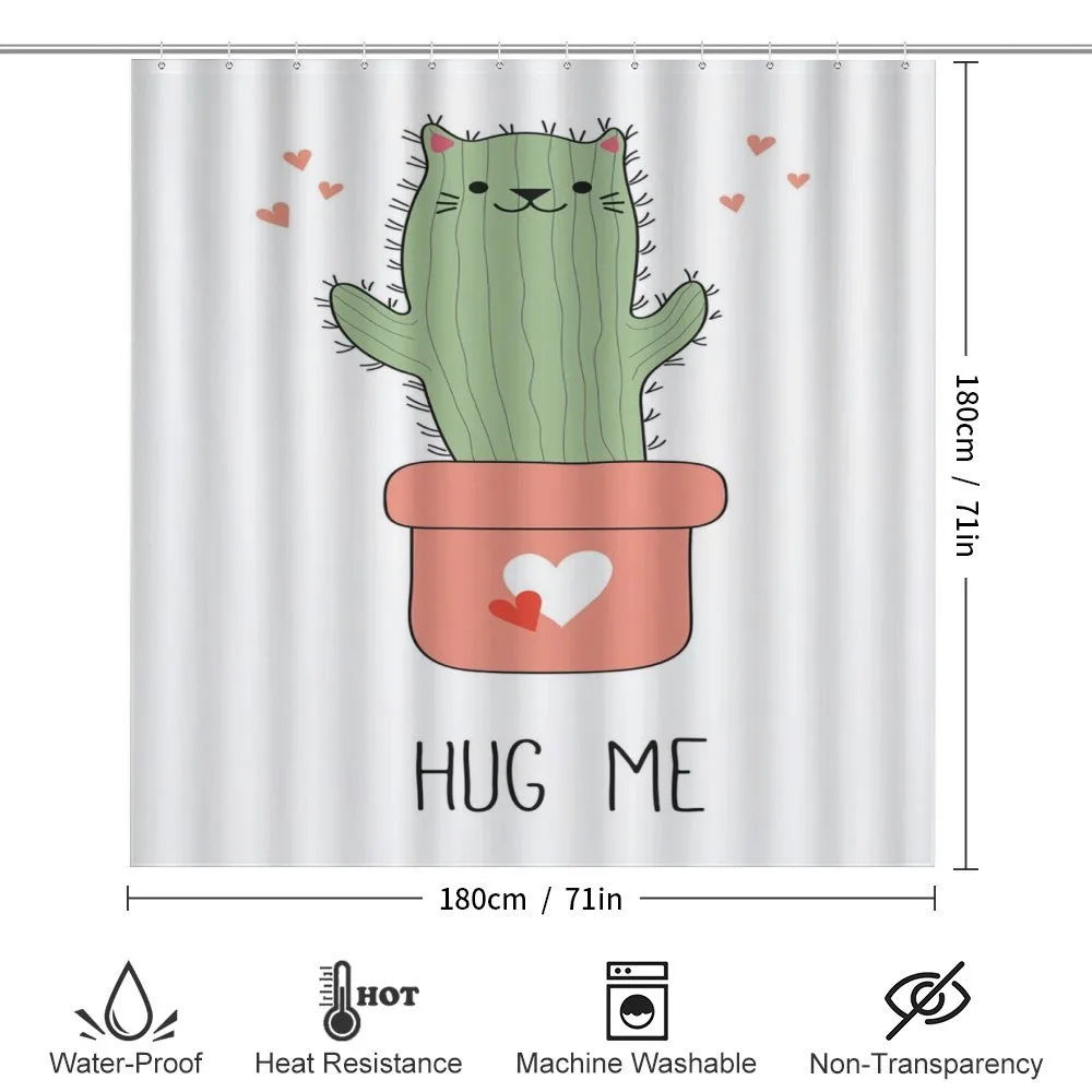 Funny Cactus Shape as Cat — Detail 2