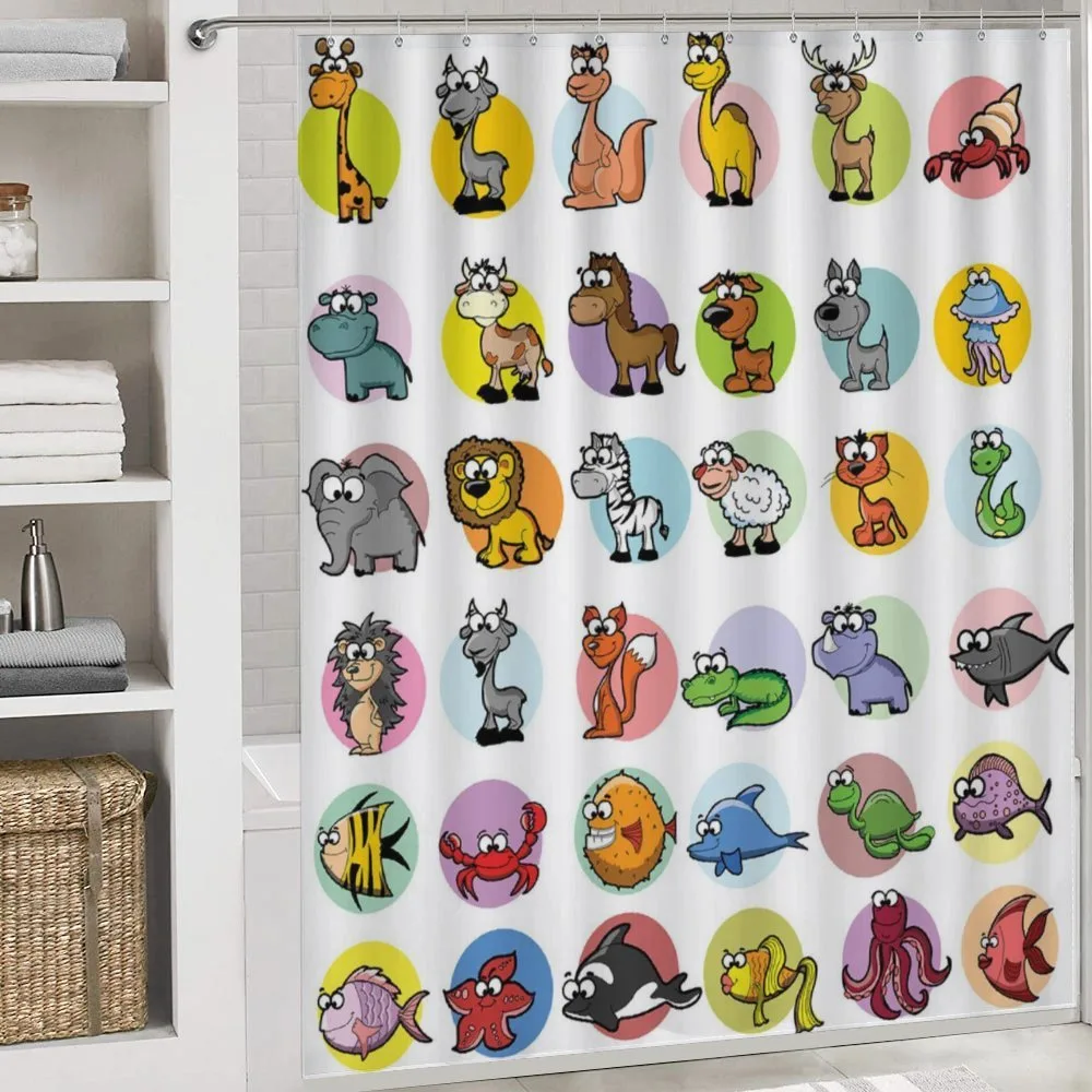 Funny Cartoon Animals Set — Detail 4