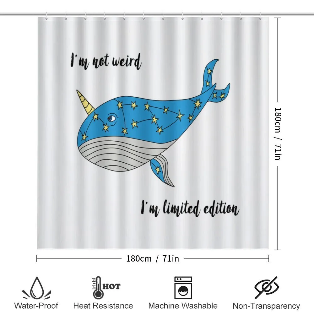Hand Drawn Blue Whale — Detail 2