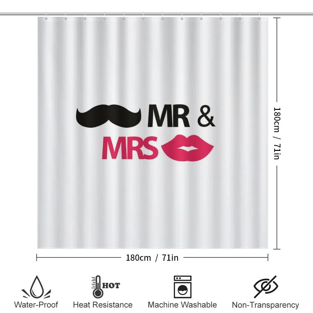 Lips Moustache Mr Mrs — Detail 2