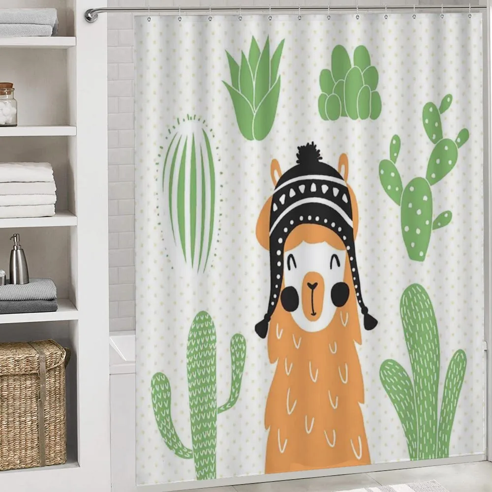 Llama in Hat Smiling — Detail 4