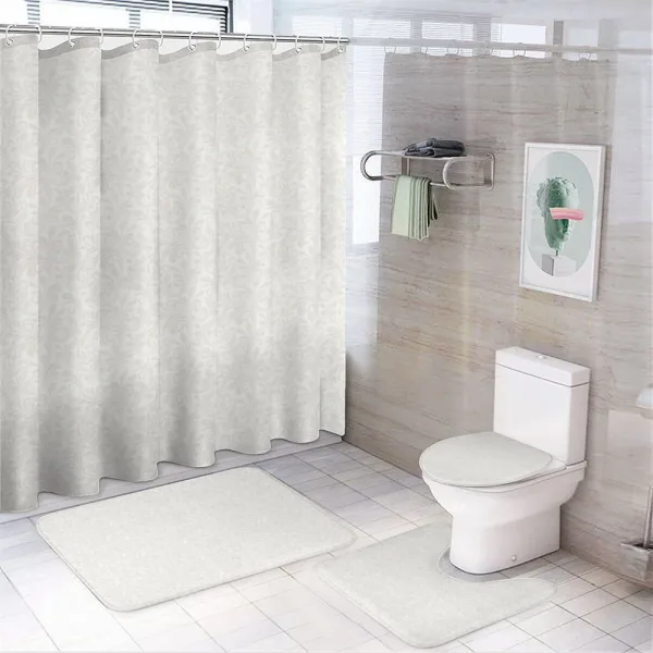 Medieval Victorian Petals on a shower curtain