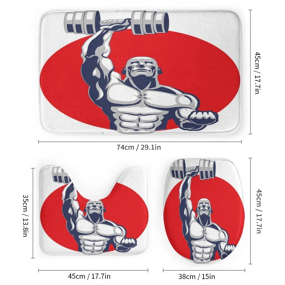 Muscular Man Lifting — Detail 1