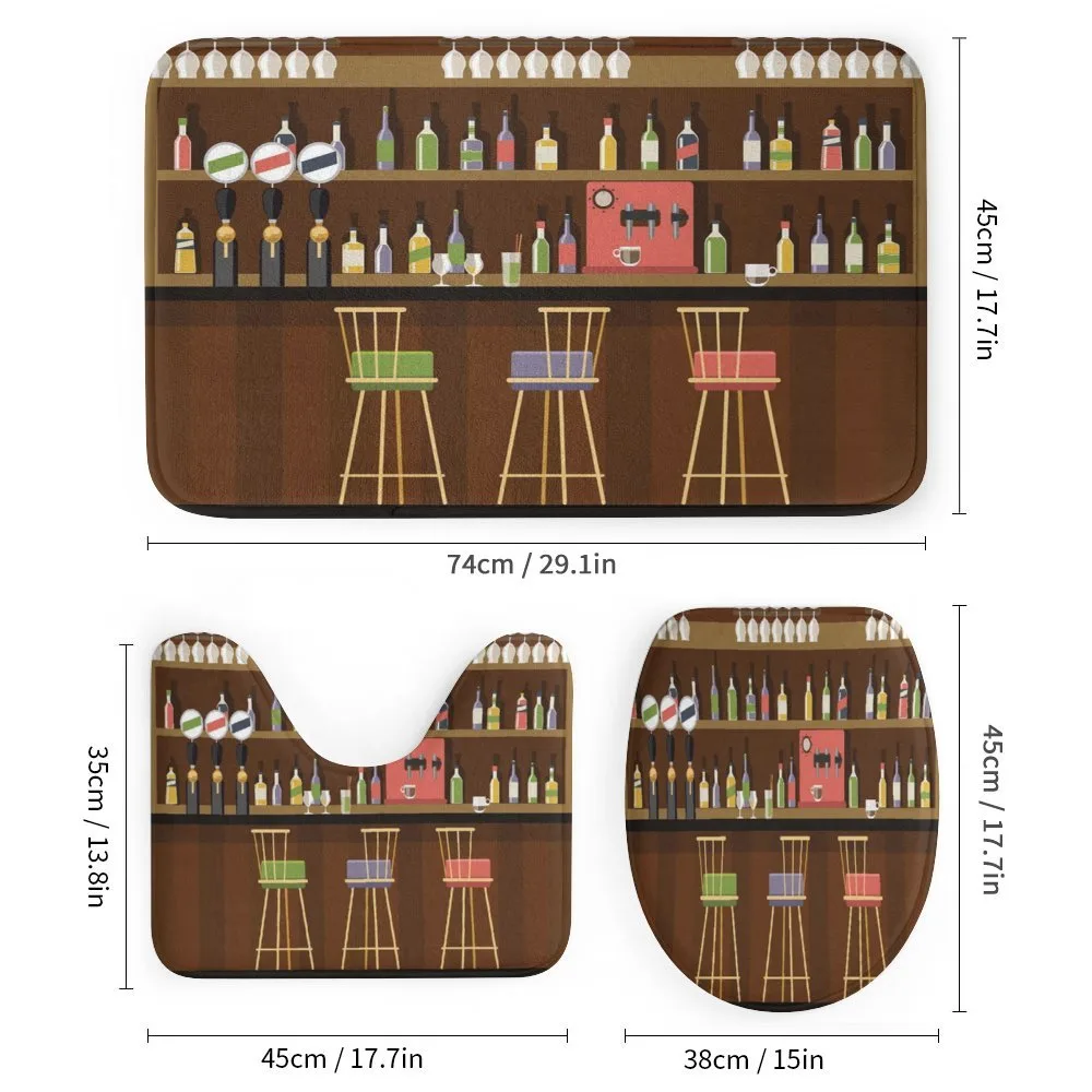 Nightclub Pub Alcohol Bottles — Detail 1