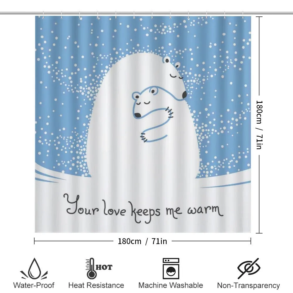 Polar Bear Mother Baby — Detail 2