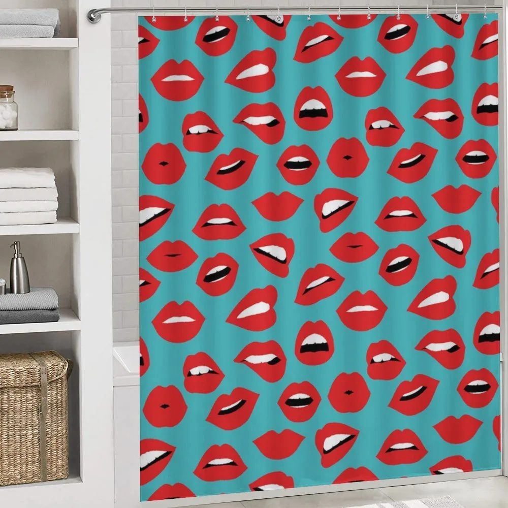 Retro Woman Red Lipstick — Detail 4