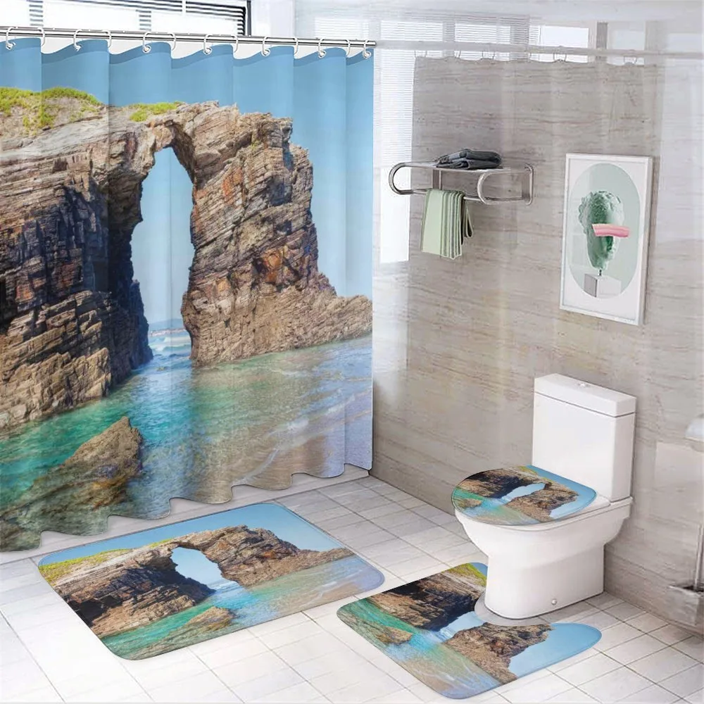 Spanish Seacoast Scenery — Your design
