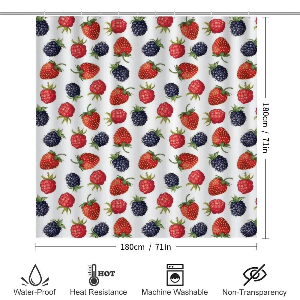 Strawberries Raspberry — Detail 2