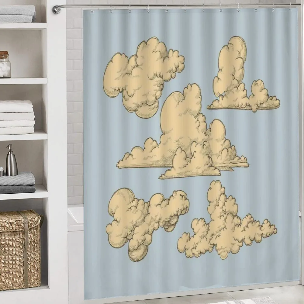 Vintage Clouds in the Sky — Detail 4