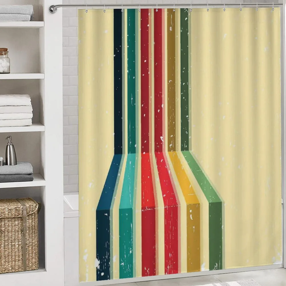 Vintage Colorful Strips — Detail 4