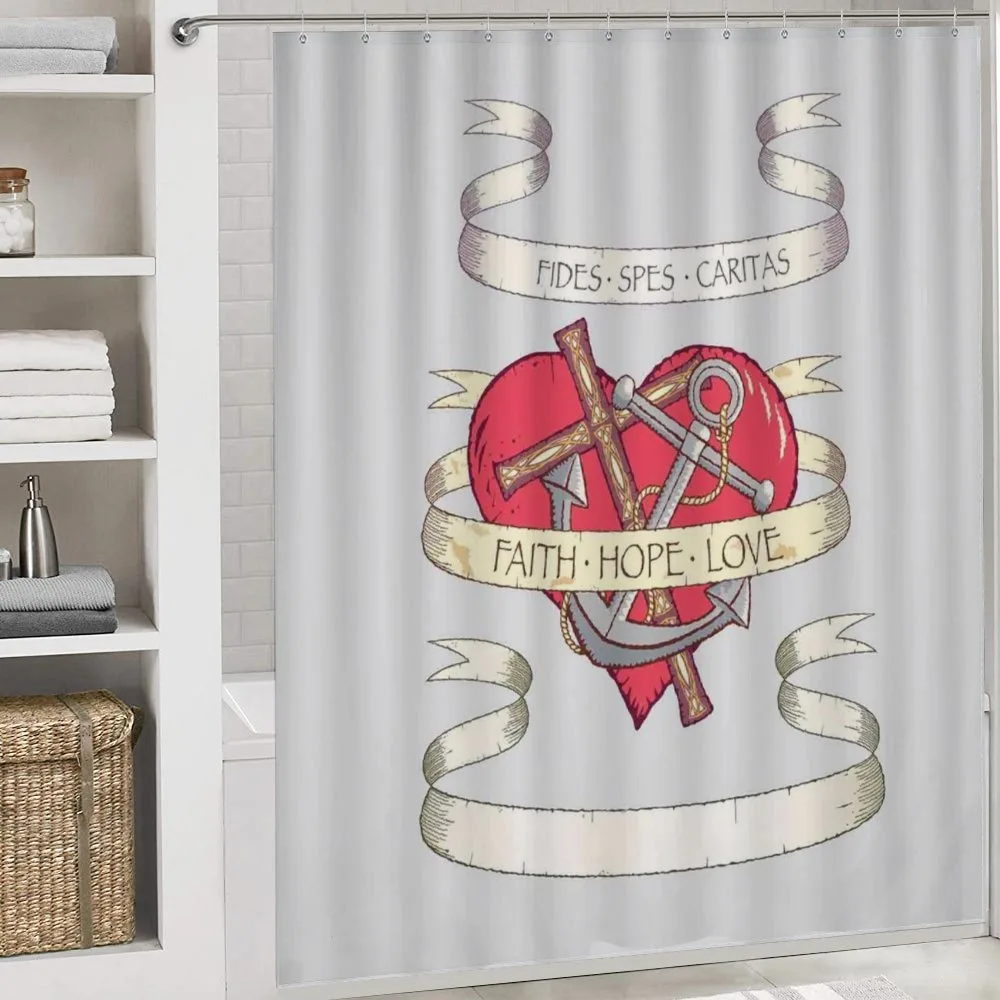 Anchor on Heart Motif — Detail 4