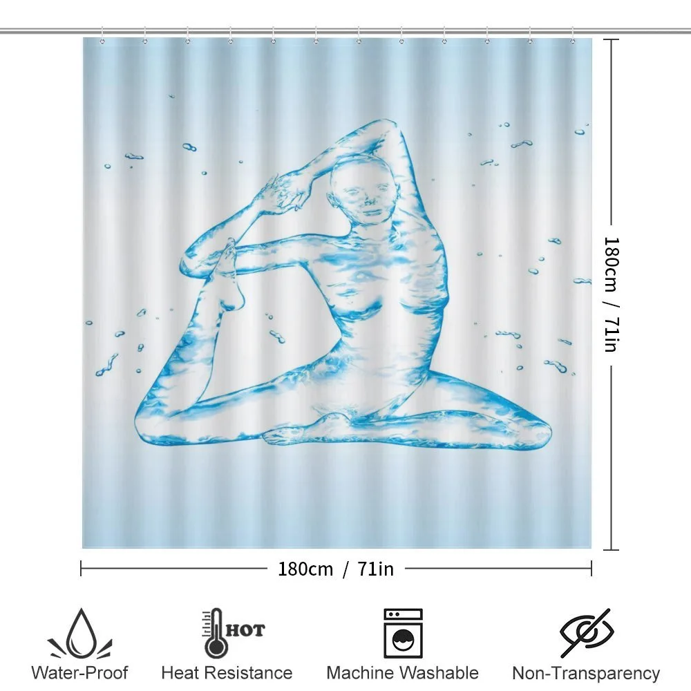 Aquatic Woman Pose — Detail 2