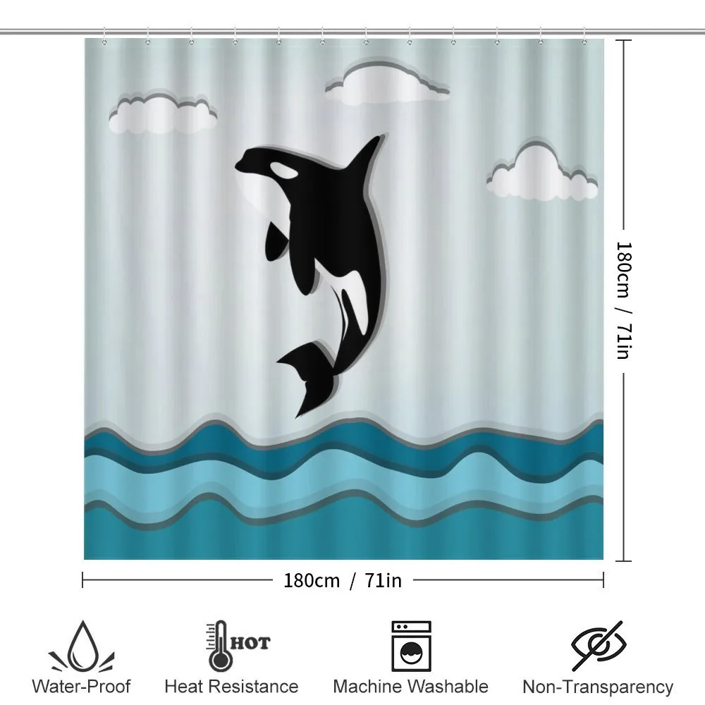 Big Fish on Waves Graphic — Detail 2