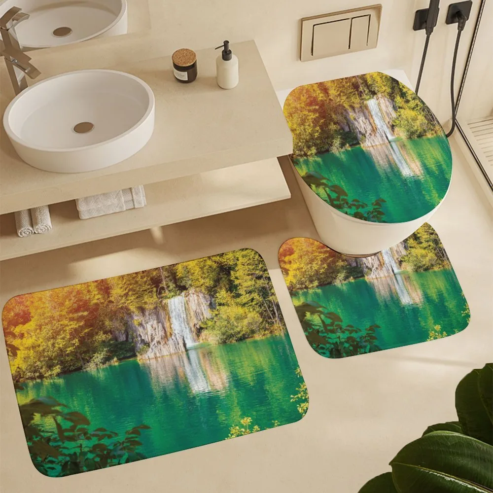 Colorful Forest and Lake — Detail 5