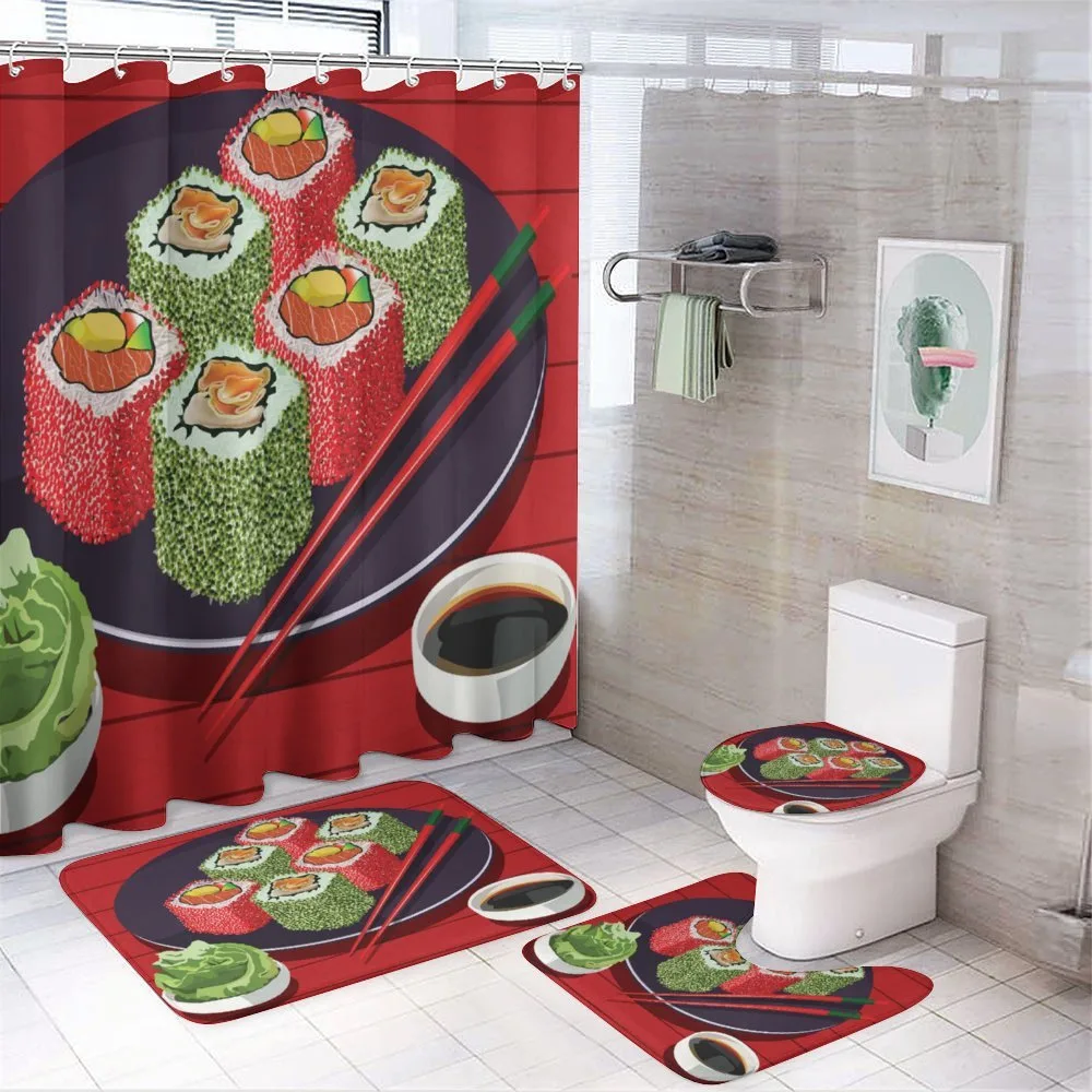 Delicious Sushi Cartoon Art — Your design