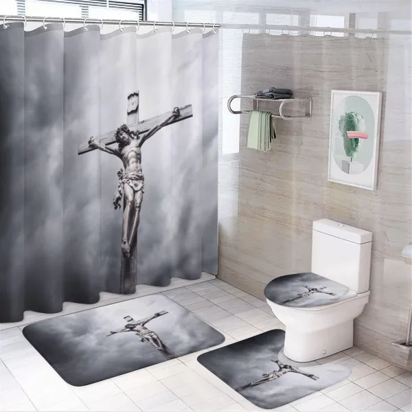 Dramatic Cloudscape Ancient on a shower curtain