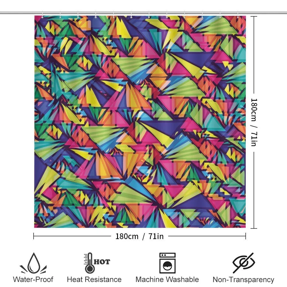 Geometric Triangles Art — Detail 2