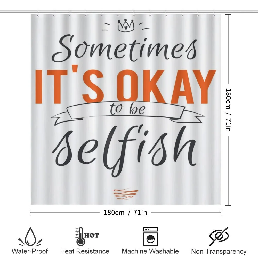Its OK to Be Selfish — Detail 2