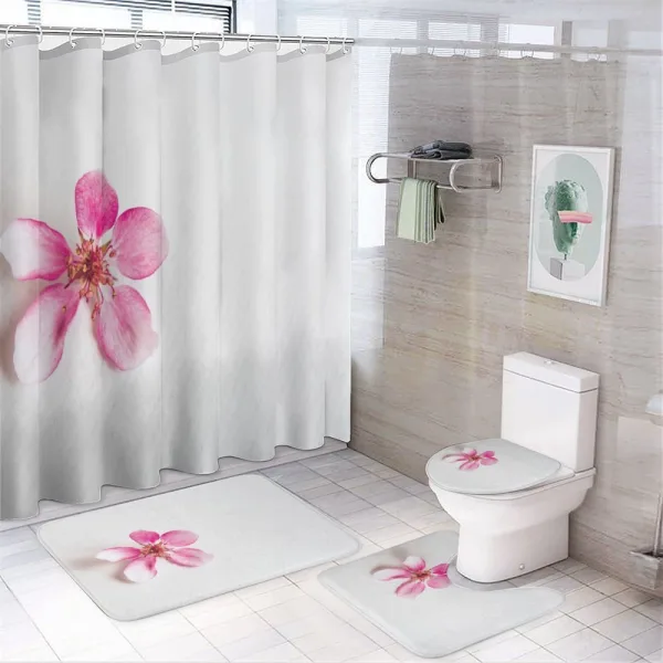 Japanese Foliage on a shower curtain