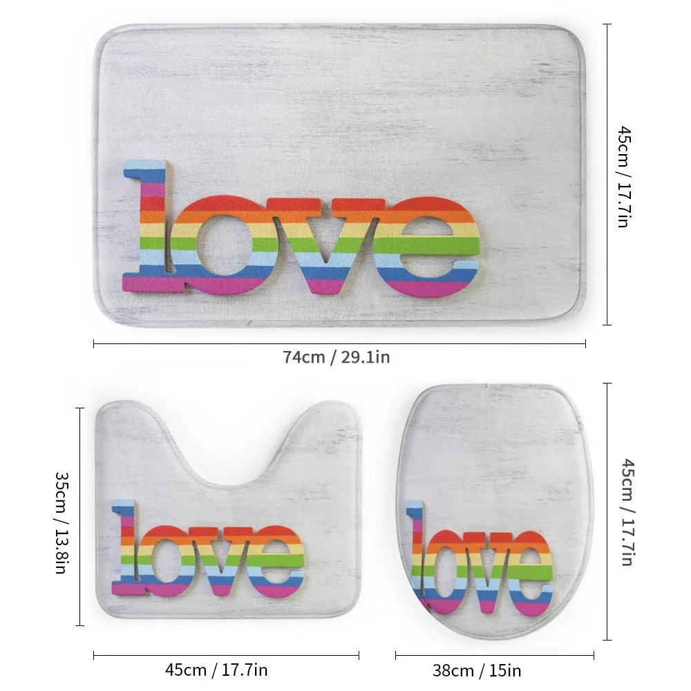 Love Sign on Wood Planks — Detail 1