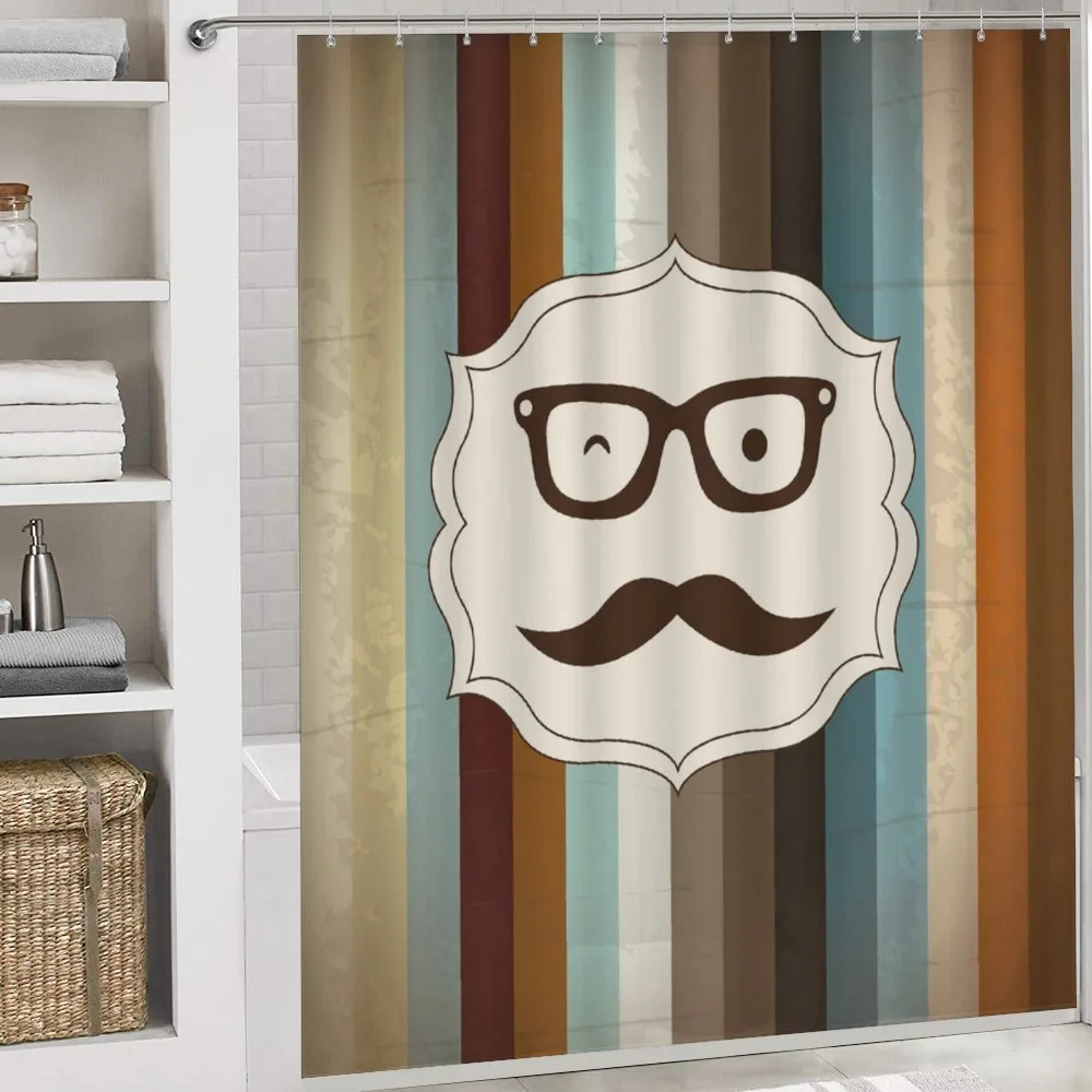 Man Moustache Glasses — Detail 4