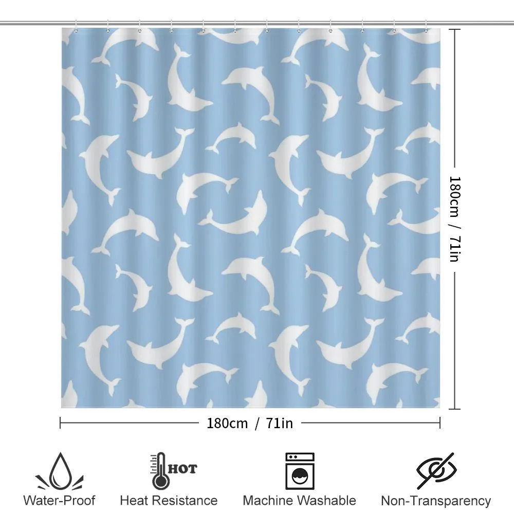 Pattern with Dolphins — Detail 2