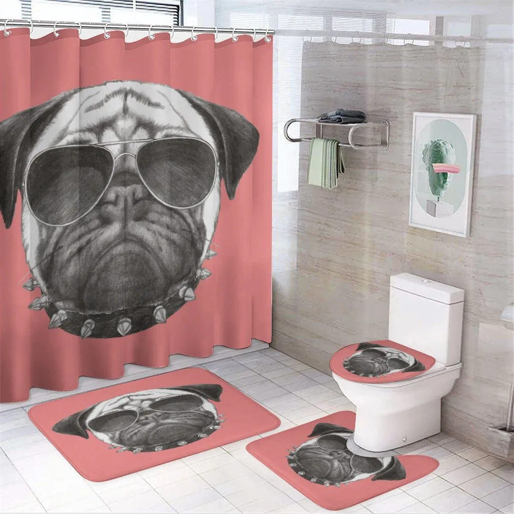 Pug Dog Sunglasses Colar — Your design