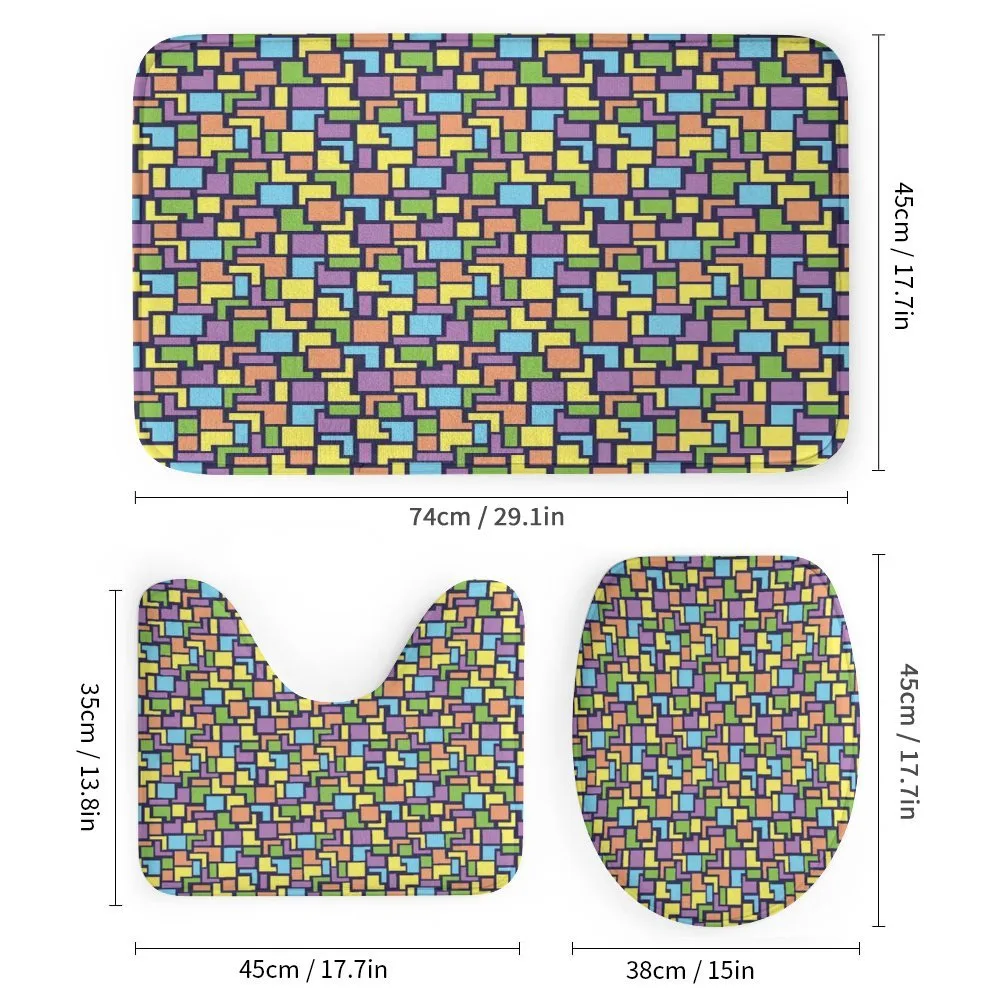 Retro Shapes Pattern — Detail 1