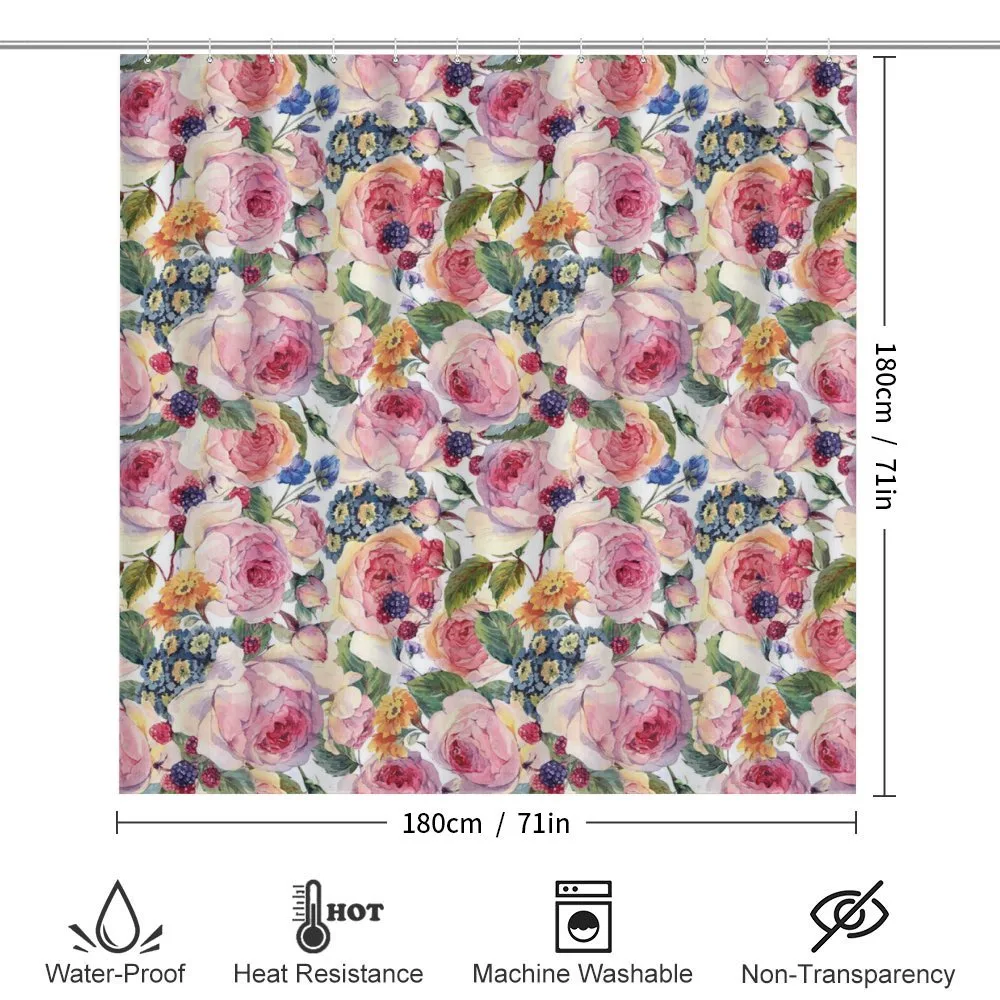 Shabby Plant Rose Floral — Detail 2