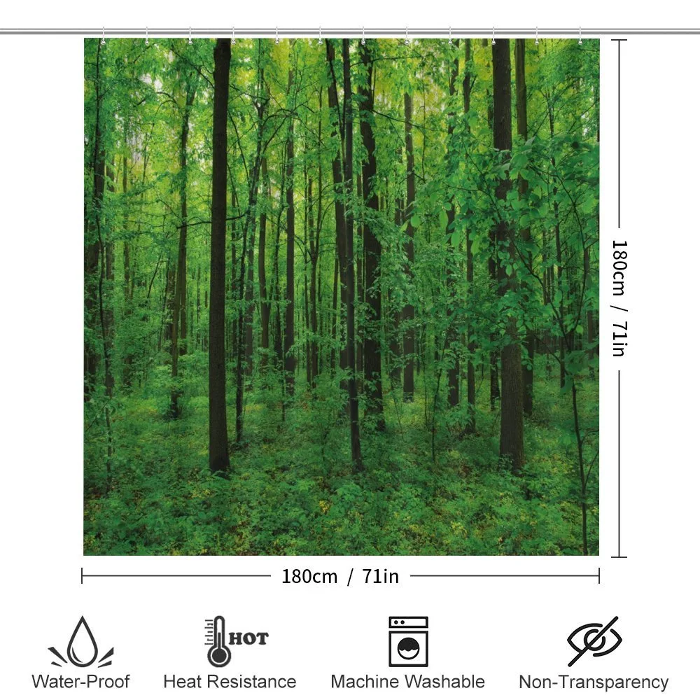 Spring Forest Bush Rural — Detail 2