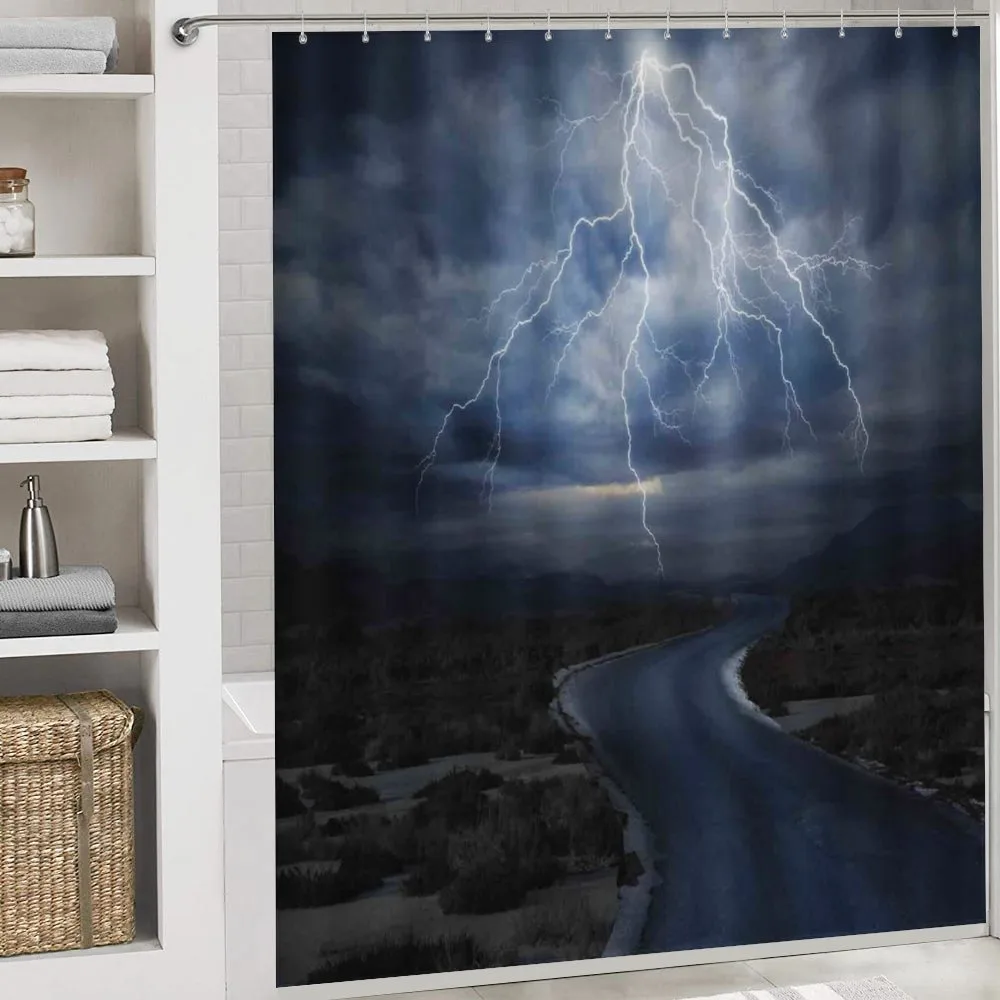 Thunderstorm over Road — Detail 4