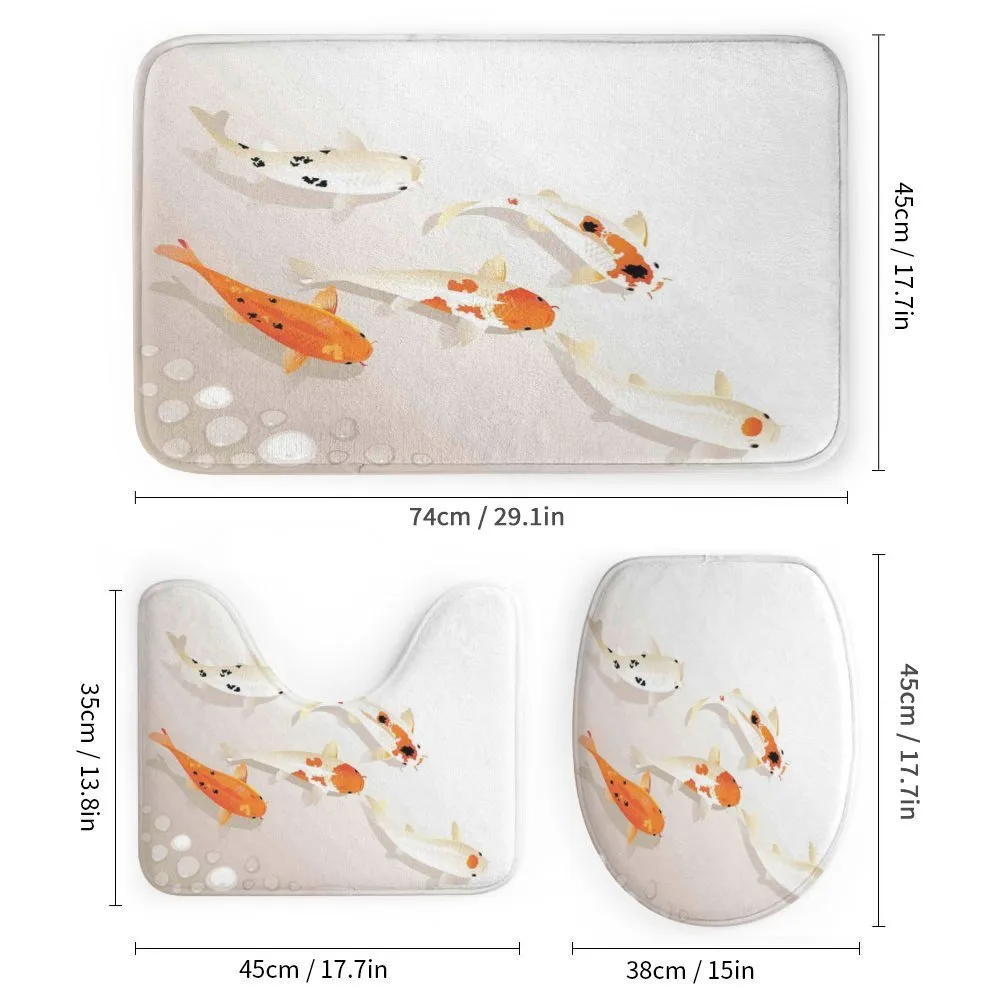 Traditional Spotted Koi Fish — Detail 1