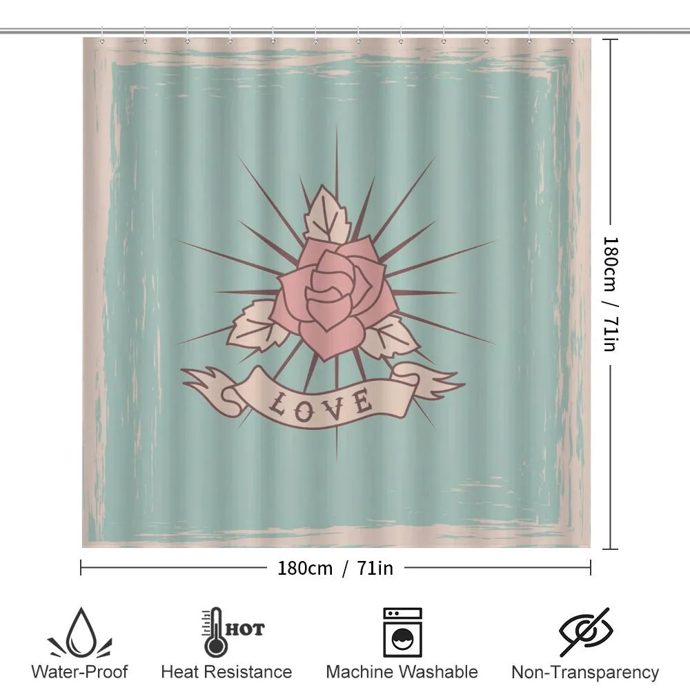 Vintage Rose and Love — Detail 2