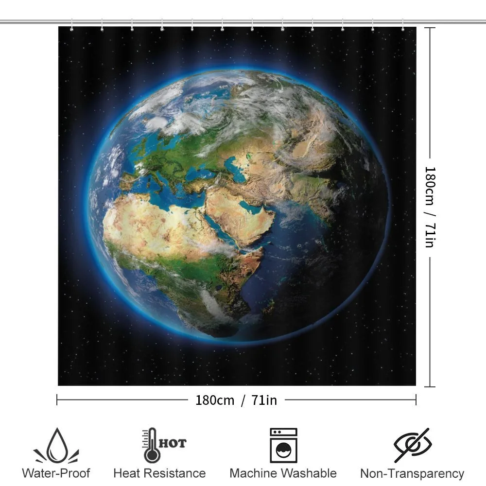 Vivid Blue Seas Greenery — Detail 2