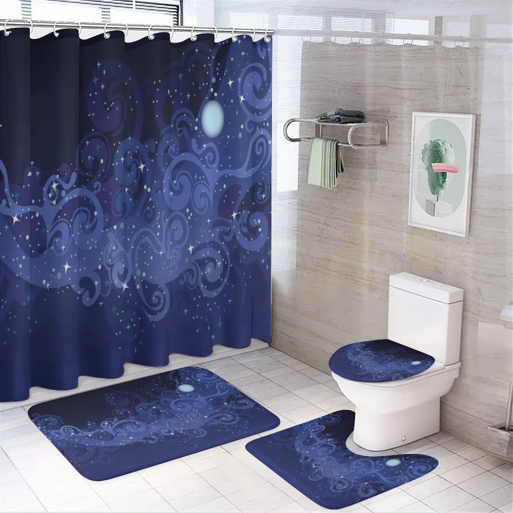 Abstract Starry Night Moon — Your design