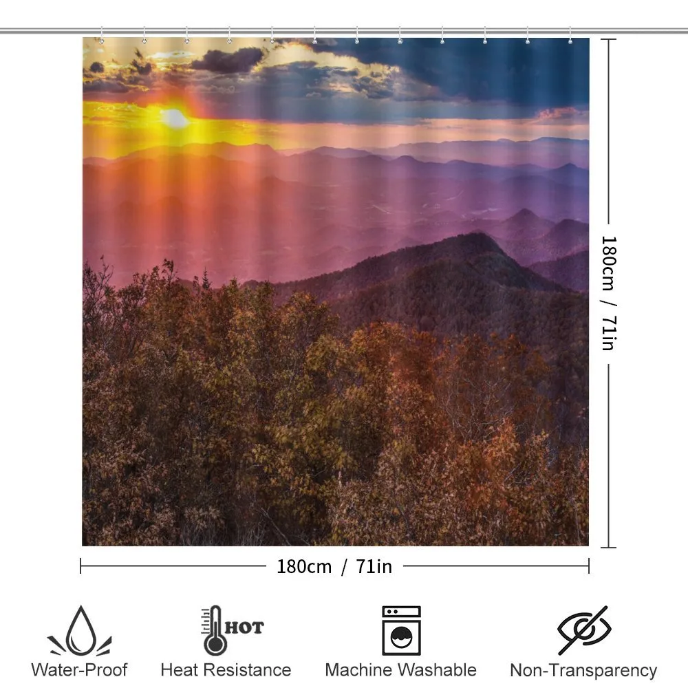Blue Ridge Mountain Sky — Detail 2