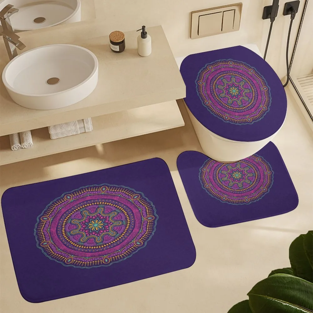 Boho Hippie Mandala Purple — Detail 5