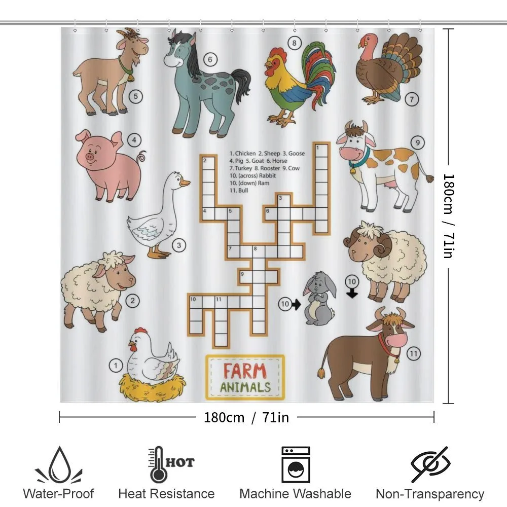 Crossword Farm Animal — Detail 2