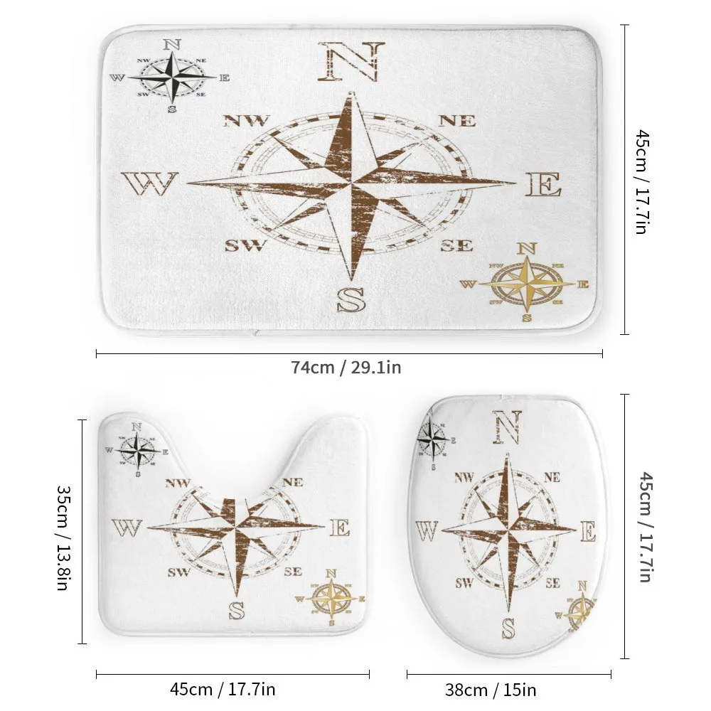 Faded Windrose Sailing — Detail 1