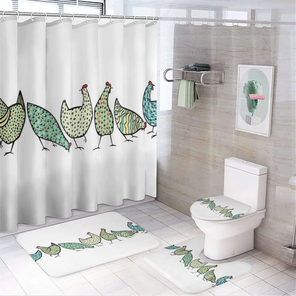 Farm Hen with Ornaments — Your design