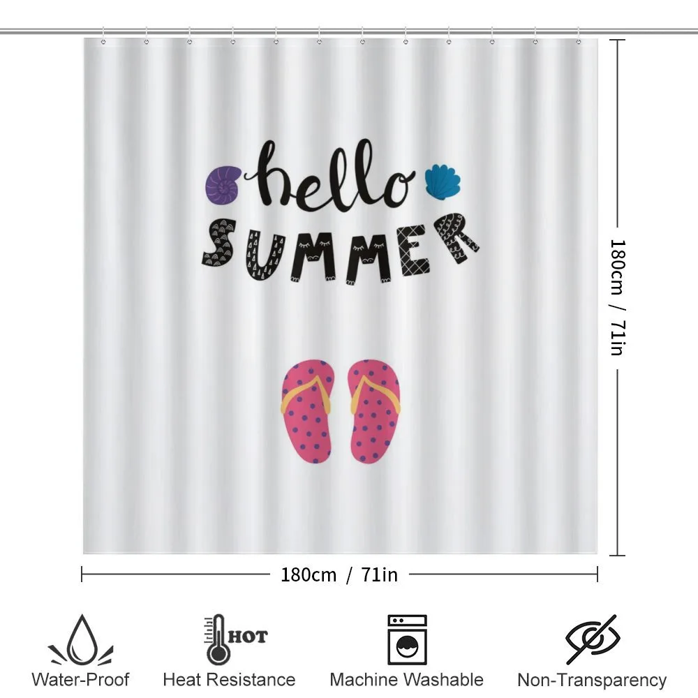 Hello Flip Flops Seashell — Detail 2