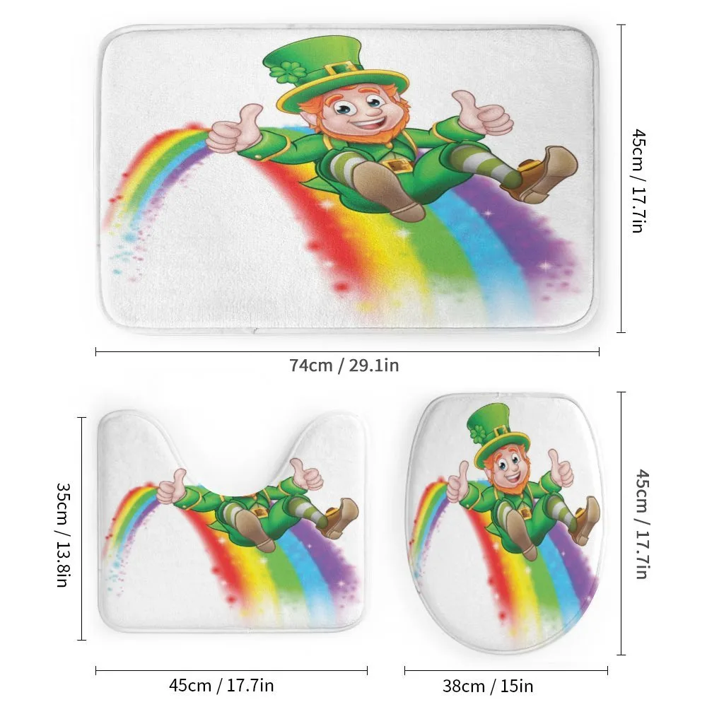 Leprechaun Slides on Rainbow — Detail 1
