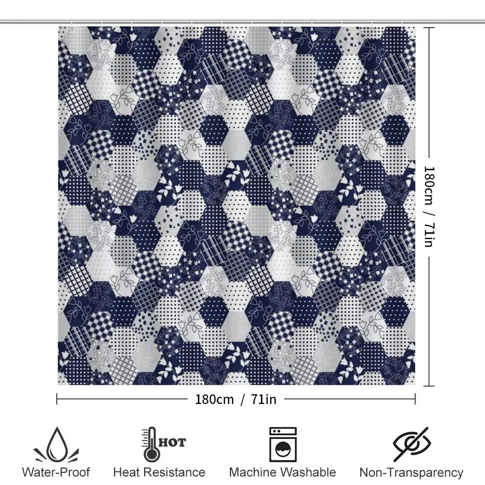 Patchwork Style Dots Star — Detail 2