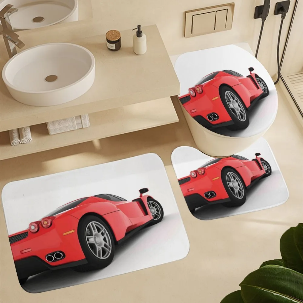 Red Super Sports Car — Detail 5