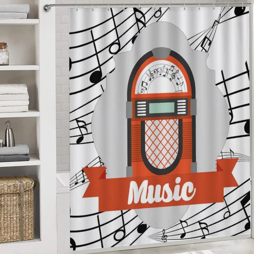 Retro Red Music Box — Detail 4