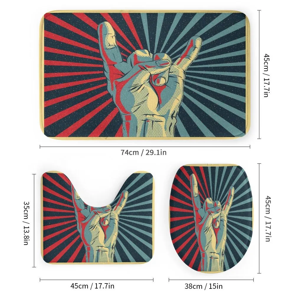 Rock 'n' Roll Hand Sign — Detail 1