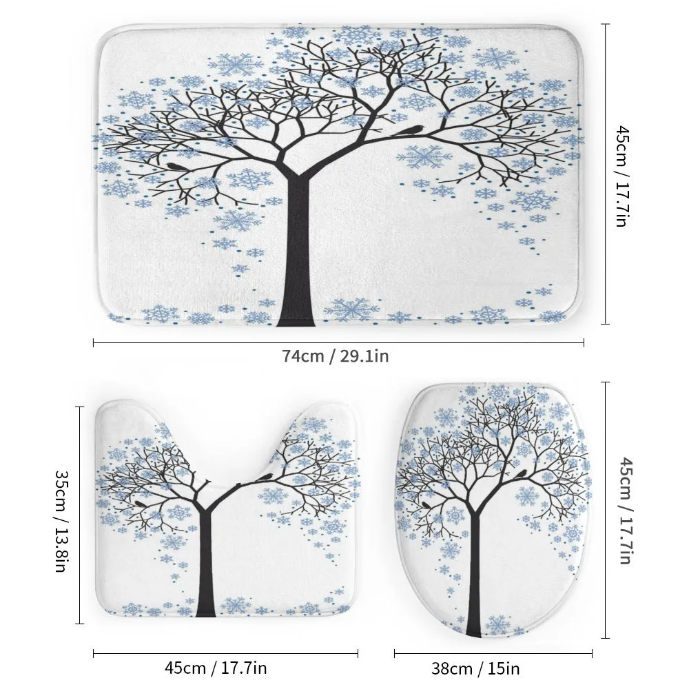 Tree with Snowflakes — Detail 1