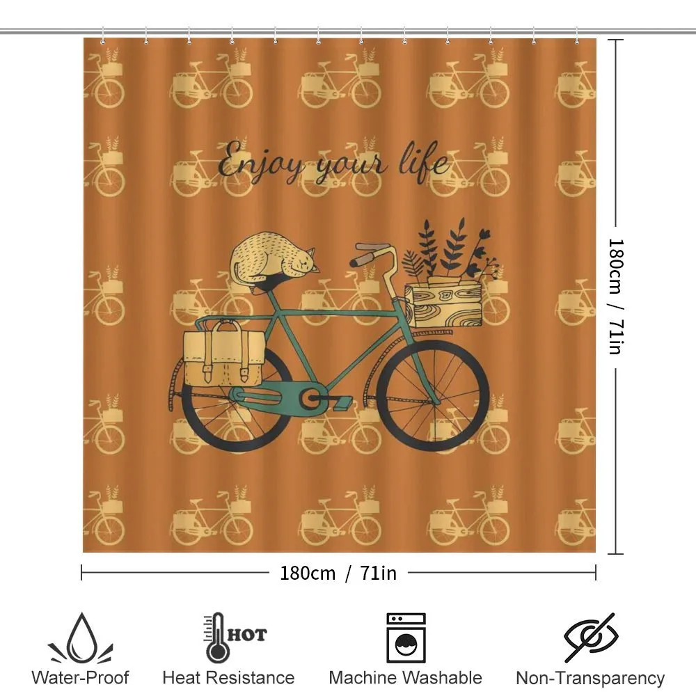 Bicycle with Flower Crates — Detail 2