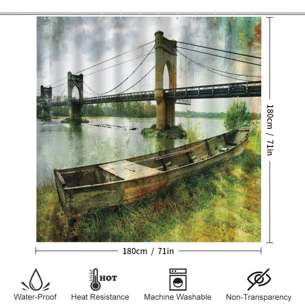 Bridge and Old Boat — Detail 2